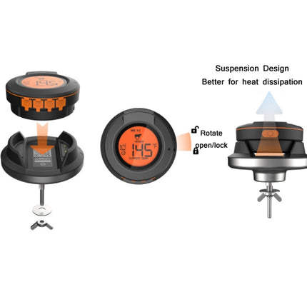 Kitchen Wireless Bluetooth Multifunction Oven Thermometer
