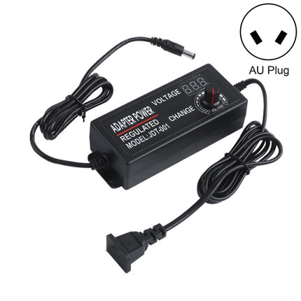 HuaZhenYuan 3-12V5A High Power Speed Regulation And Voltage Regulation Power Adapter With Monitor, US Plug, EU Plug, UK Plug, AU Plug