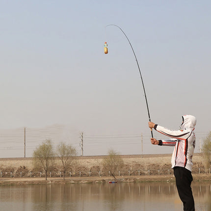 Telescopic Carbon Lure Rod Short Section Fishing Casting Rod, 1.8m, 2.1m, 2.4m, 2.7m, 3.0m