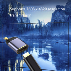 Type-C to HDMI/DP/Mini DP Converter, Style:, 8K-001, 8K-002, 8K-003, 8K-004, 8K-005