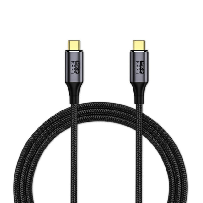 PD 100W Type-C to Type-C Fast Charging Nylon Braided Cable, 0.3 m, 0.5 m, 0.8 m, 1 m, 1.2 m