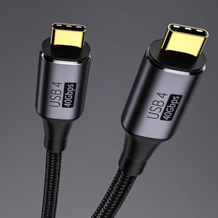 PD 100W Type-C to Type-C Fast Charging Nylon Braided Cable, 0.3 m, 0.5 m, 0.8 m, 1 m, 1.2 m