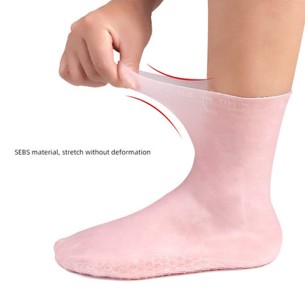 Sole Honeycomb Shock-absorbing Pressure-relieving Foot Beach Socks, Long S Pink, Long L Pink, Long S Skin Color, Long L Skin Color