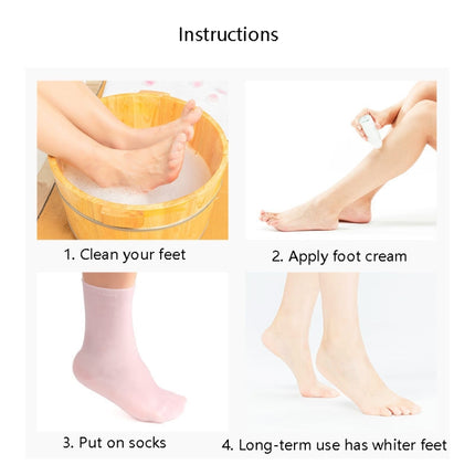 Sole Honeycomb Shock-absorbing Pressure-relieving Foot Beach Socks, Long S Pink, Long L Pink, Long S Skin Color, Long L Skin Color