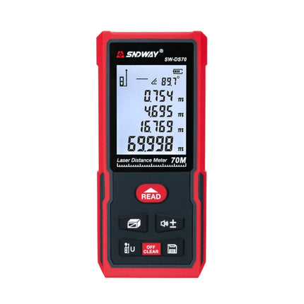 Handheld Laser Rangefinder Infrared Laser Ruler, SNDWAY SW-DS50, SNDWAY SW-DS70, SNDWAY SW-DS100, SNDWAY SW-DS120