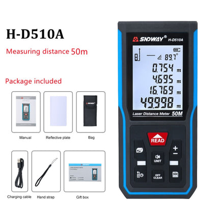 Handheld Laser Rangefinder Infrared Measuring Instrument, SNDWAY H-D510A, SNDWAY H-D710A, SNDWAY H-D100A, SNDWAY H-D120A