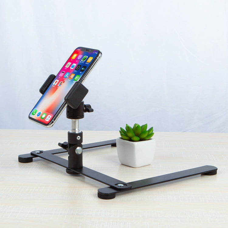 360 Degree Adjustable Metal Overhead Base Desktop Phone Holder,Style:, Only Base, Base+PTZ, Base+PTZ+Phone Clip, Base+PTZ+Rotatable Phone Clip