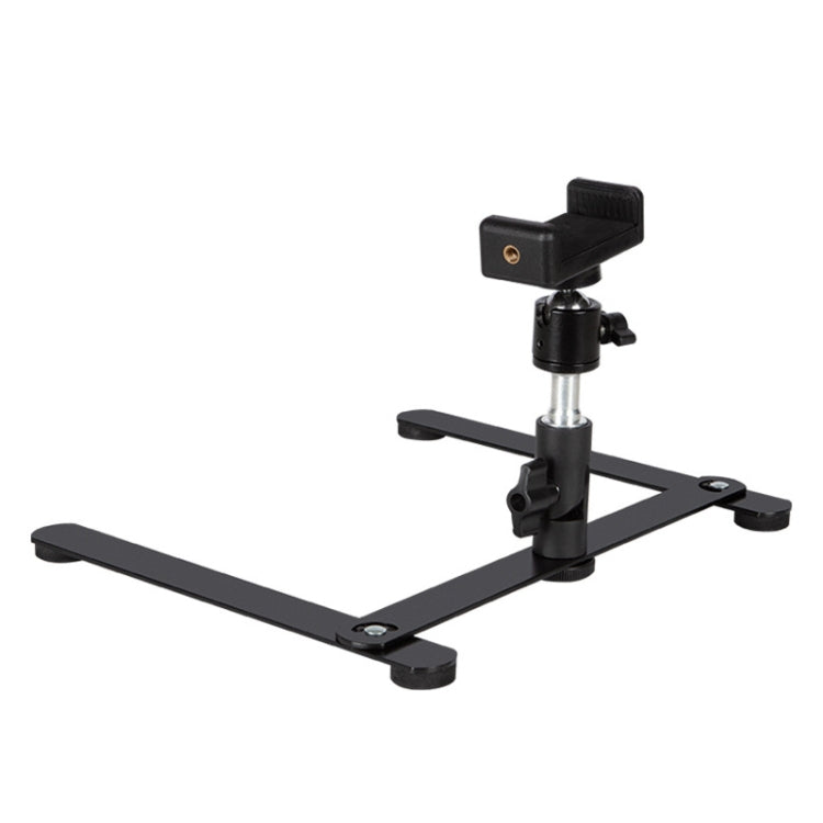 360 Degree Adjustable Metal Overhead Base Desktop Phone Holder,Style:, Only Base, Base+PTZ, Base+PTZ+Phone Clip, Base+PTZ+Rotatable Phone Clip