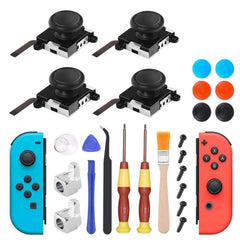 Joy-Con 3D Joystick Repair Screwdriver Set Gamepads Disassembly Tool For Nintendo Switch, 5 In 1, 6 In 1, 7 In 1, 10 In 1, 11 In 1, 12 In 1, 15 In 1, 16 In 1, 17 In 1, 18 In 1, 20 In 1, 21 In 1, 22 In 1, 23 In 1, 25 In 1, 27 In 1