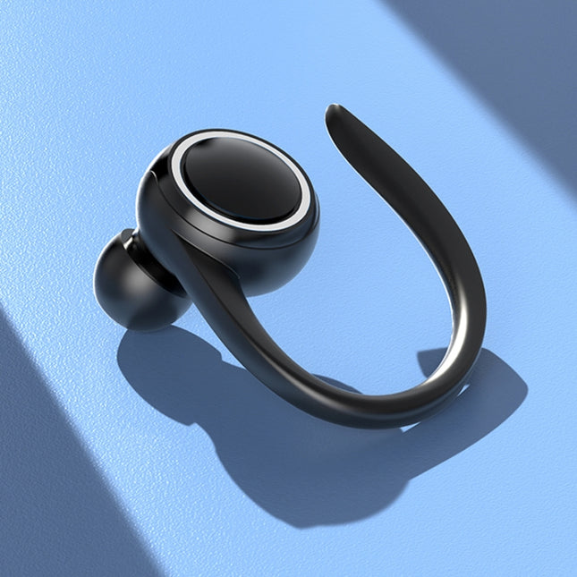 A1S Bluetooth-Kopfhörer mit Hängeohrintegration, True Sound Sports Ein-Ohr-Headset, A1S Weiß, A1S Schwarz