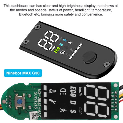 Electric Scooter Digital Display Instrument For Ninebot MAX G30, For Ninebot MAX G30