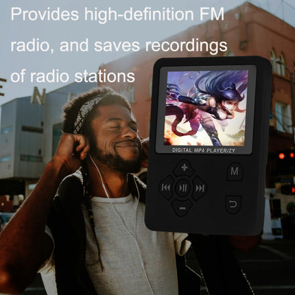 T69 Card Lyrics Synchronization Lossless Sound Quality MP4 Player, Style:, Cross Button, Round Button