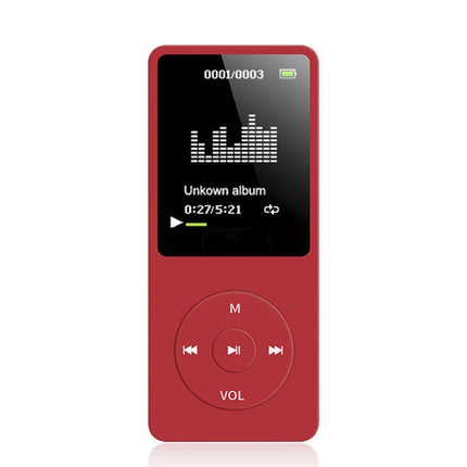 Karte Ultradünner verlustfreier MP4-Player mit Bildschirm, Weiß, Rosa, Rot, Gold, Schwarz, Hellblau