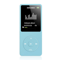 Card Ultra-thin Lossless MP4 Player With Screen, White, Pink, Red, Gold, Black, Light Blue