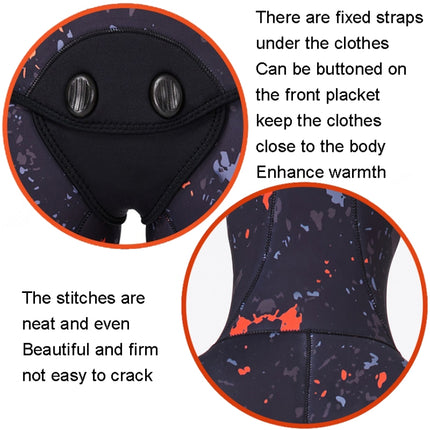 DIVE&SAIL 5mm Split Thick And Keep Warm Long Sleeves Hooded Diving Suit