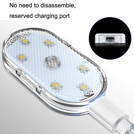 Car Lighting Reading Light LED Touch Sensing Ambient Light, Style:, White, Ice Blue, Blue, Pink Purple, Colorful