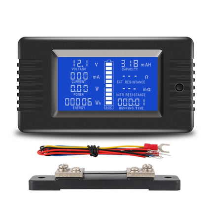 DC 0-200V Voltage Current Battery Tester, PZEM-015 With 50A Shunt, PZEM-015 With 100A Shunt, PZEM-015 With 200A Shunt, PZEM-015 With 300A Shunt, PZEM-015 Without Shunt
