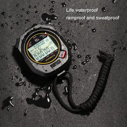 YS Millisecond Stopwatch Timer Running Training Referee Stopwatch, Style:, YS2001 100 Memory, YS2002 200 Memory