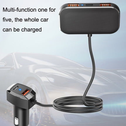 5 In 1 Mobile Phone Fast Recharge Car Charger, SC02M, SC02