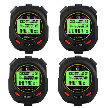 YS 3 Rows Display Luminous Stopwatch Timer Training Referee Stopwatch, Style:, YS-1010 10 Memories, YS-1030 30 Memories, YS-1060 60 Memories, YS-1100 100 Memories