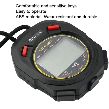 YS 3 Rows Display Luminous Stopwatch Timer Training Referee Stopwatch, Style:, YS-1010 10 Memories, YS-1030 30 Memories, YS-1060 60 Memories, YS-1100 100 Memories