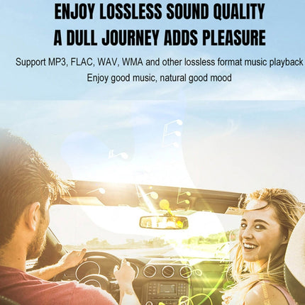 A10 Colorful Atmosphere Light FM Bluetooth Transmitter Car Charger, A10