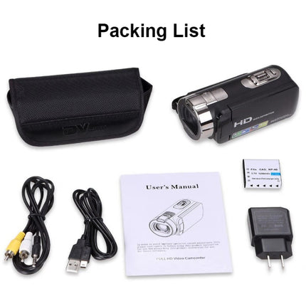 1080P 24MP Foldable Digital Camera