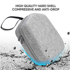 Portable VR Glasses Storage Case For Oculus Quest 2, Storage Case Gray