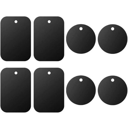 30 PCS Car Phone Holder Magnetic Sheet, Spec:, 40mm (with Tape), 45 x 65mm (with Tape)