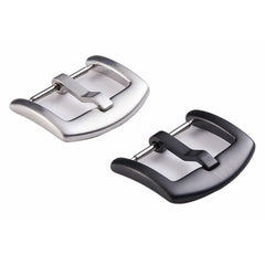 3 PCS 316L Stainless Steel Watch Buckle Watch Accessories, 18mm IP Black, 20mm Silver, 20mm IP Black, 22mm Silver