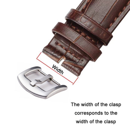 3 PCS 316L Stainless Steel Watch Buckle Watch Accessories, 18mm IP Black, 20mm Silver, 20mm IP Black, 22mm Silver