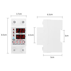 SINOTIMER SVP-918 Protector inteligente de bajo voltaje con reinicio automático ajustable, corriente: 40 A, 63 A