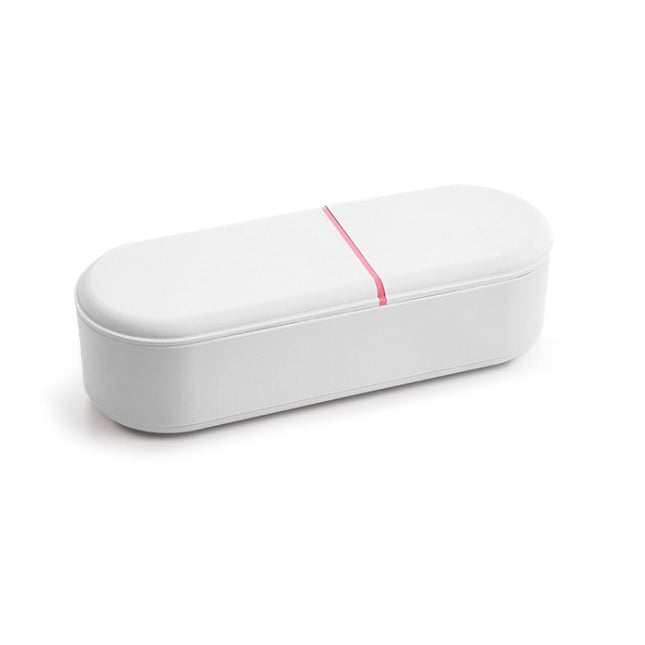 Household Battery Storage Box Data Cable Charger Storage Organizer Box, Pink Single Layer, Blue Single Layer, Yellow Single Layer, Gray White Single Layer, Pink Double Layer, Blue Double Layer, Yellow Double Layer, Gray White Double Layer, Pink 3 Layer...
