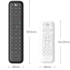 8BitDo Backlit Key Media Remote Control For Xbox, Style:, Long Version (Black)