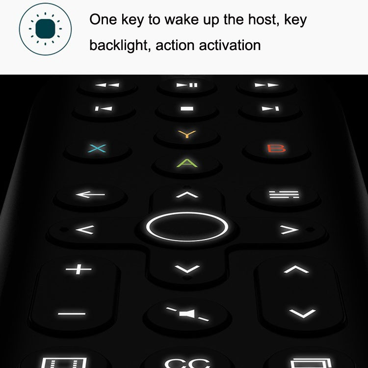 8BitDo Backlit Key Media Remote Control For Xbox, Style:, Long Version (Black)