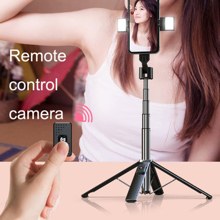 Mobile Phone Live Broadcast Bracket Bluetooth Telescopic Selfie Tripod, High:, 102CM (Aluminum Alloy), 104CM (Aluminum Alloy + Single Fill Light), 104CM (Aluminum Alloy + Dual Fill Lights), 100CM (Stainless Steel)���������������������������������������...