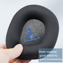 2 PCS Headphone Foam Cover for Turtle Beach Stealth 600 Gen 2, 600 Gen 2(Blue Pattern), 600 Gen 2(White Pattern)