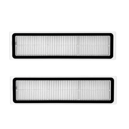 2 PCS Filter Replacement Accessories for Xiaomi Mijia Dreame 1C/2C, 1 PC Roller Brush, 2 Pairs Side Brush, 2 PCS Filter, 1 Pair Black Side Brush, 2 PCS Rag, 1 PC Universal Wheel, 1 PC Cover