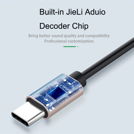 Type-C/USB-C To 3.5mm Male Elbow Spring Car Audio Adapter Cable, Cable Length: 1.5m