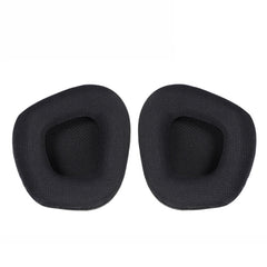 2 almohadillas de repuesto para Corsair Void Pro Elite, estilo: almohadilla para la cabeza, cuero proteico negro, rejilla negra, rejilla inferior gris, rejilla inferior roja, rejilla inferior amarilla, cuero sensorial negro hielo, cuero de cordero negro