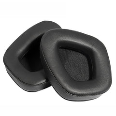 2 almohadillas de repuesto para Corsair Void Pro Elite, estilo: almohadilla para la cabeza, cuero proteico negro, rejilla negra, rejilla inferior gris, rejilla inferior roja, rejilla inferior amarilla, cuero sensorial negro hielo, cuero de cordero negro