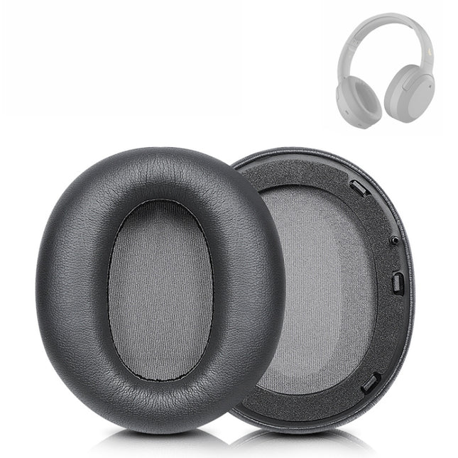 2 PCS Headset Earmuffs Sponge Cover for Edifier W820nb,Style:, Titanium Gray, Khaki, Red, Blue, Black Head Beam, Gray Head Beam, Blue Head Beam, Champagne Head Beam