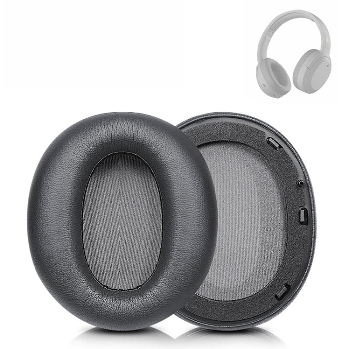 2 Stück Headset-Ohrenschützer aus Schwamm für Edifier W820nb, Stil: Titangrau, Khaki, Rot, Blau, Schwarzer Kopfhörer, Grauer Kopfhörer, Blauer Kopfhörer, Champagner-Kopfhörer