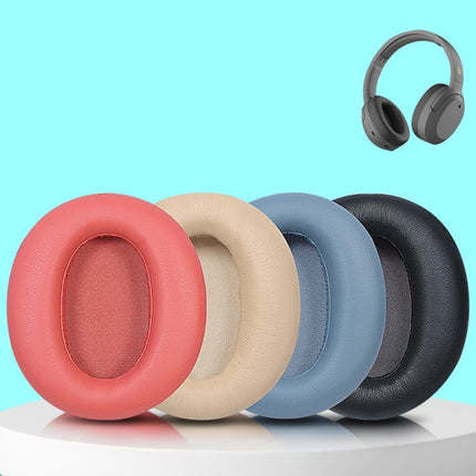 2 Stück Headset-Ohrenschützer aus Schwamm für Edifier W820nb, Stil: Titangrau, Khaki, Rot, Blau, Schwarzer Kopfhörer, Grauer Kopfhörer, Blauer Kopfhörer, Champagner-Kopfhörer