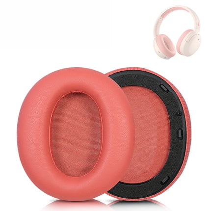 2 PCS Headset Earmuffs Sponge Cover for Edifier W820nb,Style:, Titanium Gray, Khaki, Red, Blue, Black Head Beam, Gray Head Beam, Blue Head Beam, Champagne Head Beam