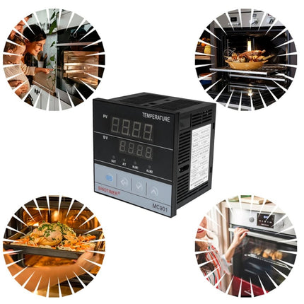 SINOTIMER MC901 Short Shell PID Smart Temperature Control Instrument Heating Refrigeration Relay, MC901