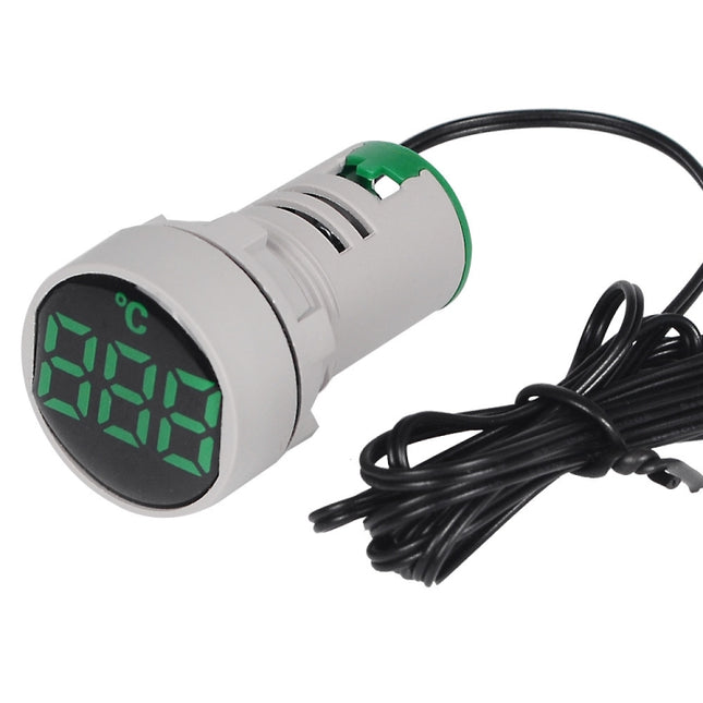 SINOTIMER -20-199 Degrees Celsius Small Temperature Display Indicator, ST16C-03 Blue, ST16C-04 Green, ST16C-05 Yellow, ST16C-01 Red, ST16C-02 White