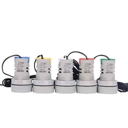 SINOTIMER -20-199 Degrees Celsius Small Temperature Display Indicator, ST16C-01 Red, ST16C-02 White, ST16C-03 Blue, ST16C-04 Green, ST16C-05 Yellow