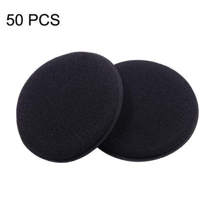 50 PCS Waxing Sponge Cars With Round Edge Car Washing Car Wax Maintenance Polished Sponge, 50 PCS Polished Sponge