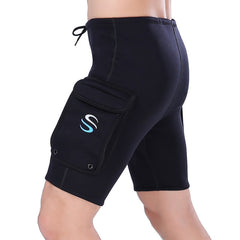 SLINK Dive Pocket Shorts Rafting Rowing Pants